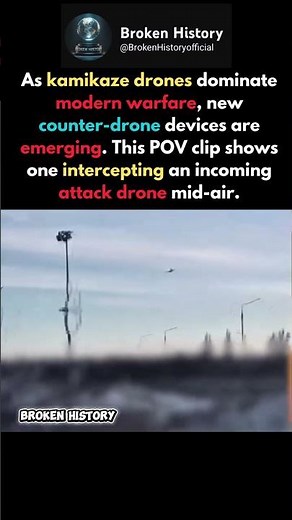 Counter-Drone Device Stopping Kamikaze Drones