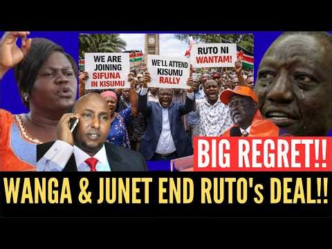 OBURU SPEECHLESS! WANGA & JUNET SHOCK RUTO WITH UNEXPECTED MESSAGE — ODM-UDA DEAL COLLAPSES LIVE!