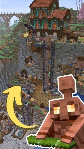 How I Automated My Mine in Minecraft #coppergolem #minecraftshorts #minecraftbuilding