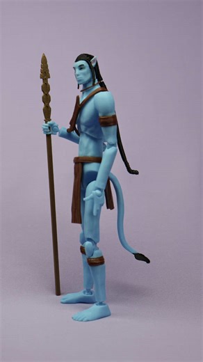 Articulated Na'vi Figure for 3D Printing