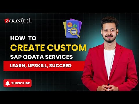 How to Create Custom SAP OData Services | ZaranTech