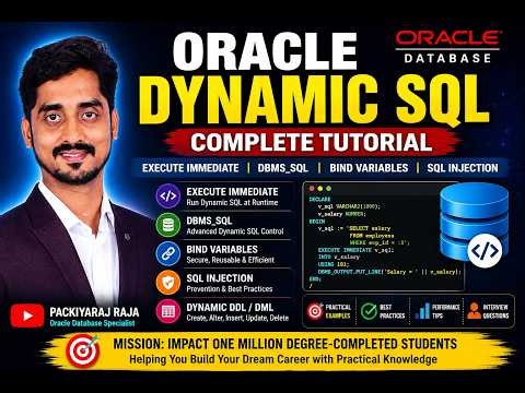PL/SQL tutorial : Native Dynamic SQL in Oracle Database