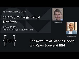 The Next Era of Granite Models and Open Source at IBM