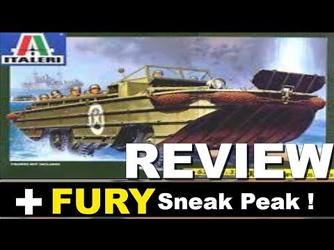 Italeri 1/35 DUKW Review / FURY project Sneak Peak!