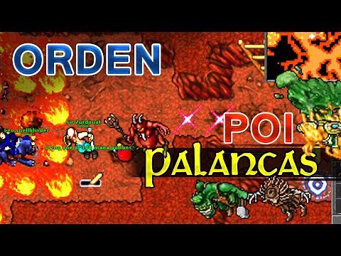 Tibia: Pits of Inferno Quest – Start and Levers What is the order?