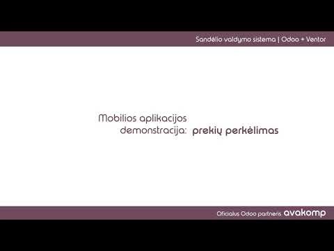 Vidinis perkėlimas | Sandėlio valdymas Odoo + Ventor