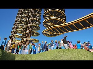 Building A Roller Coaster that Simulates Car Crashes in Planet Coaster