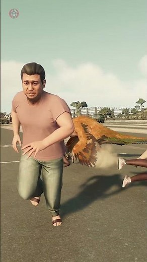 It's impossible to escape from a Pyroraptor - Jurassic World Evolution 2