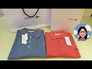 LACOSTE Polo Shirts - Unboxing