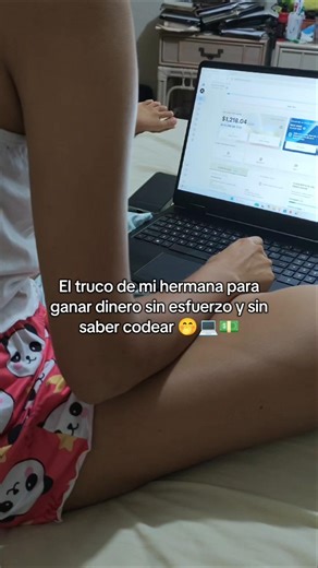 My younger sister earns more money than my parents 😳💵 #website #hack #tips #software #programming