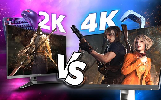 🖥️2K和4K显示器有多大区别？到底有多少提升？该如何选择？「超极氪」