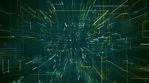 Modern Digital Line Animation