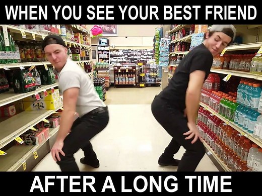 18M views · 58K reactions | When You See Your Best Friend After A Long Time  Instagram: @theolegforse & @itsjasonpowell | Oleg & Jay | Facebook