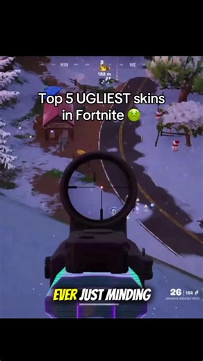 The 5 Ugliest Skins in Fortnite Revealed