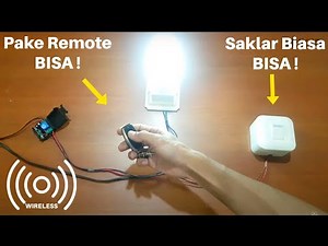 Control Lights with Wireless Remote without disabling Normal Light Switch