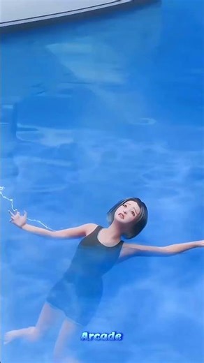 electric shock animation at the sea #viral #trending #video