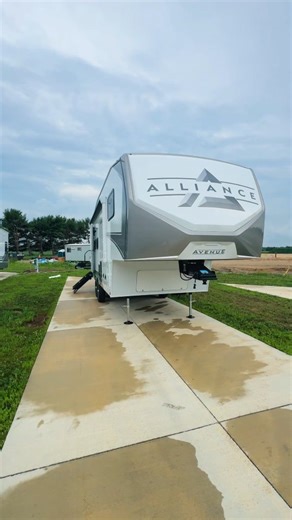 Alliance RV on Instagram: "​The Avenue 26RD features a unique Rear Dining layout that maximizes flow and function. It’s compact, but with the slide-out theater seating and 40" swing-mount TV, it feels massive inside. ​The Highlights: ✅ Rear Booth Dinette ✅ Flip-Up Butcher Block Kitchen ✅ Theater Recliners ✅ Olympic Queen Bed (66" x 80") ✅ Washer/Dryer Prep Wardrobe ​Question: Indoor cooking or outdoor griddle? (This unit has both 😉). . . . ​#AllianceRV #jointhealliance"