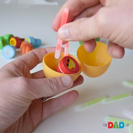 Easter's Coming! Are You Ready? Glow-in-the-dark Easter egg hunt is so much fun and super easy to set up. #TheDadLab #ThrowBack #Easter | TheDadLab