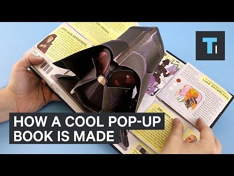 How a pop-up book is made