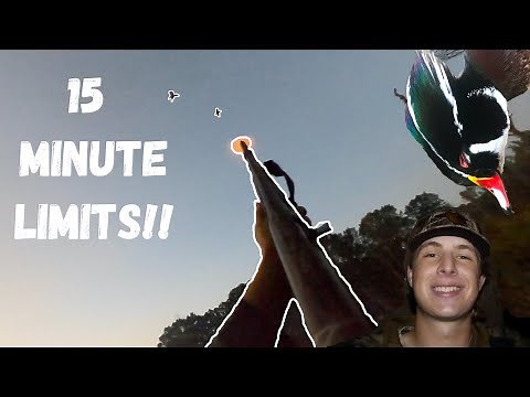 BARREL BURNER Wood Duck Hunting | NORTH CAROLINA Opening Day 2020