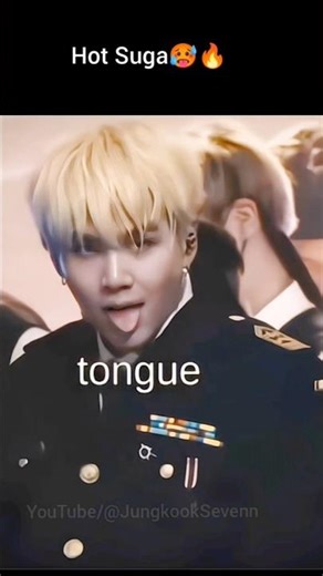 Sugar on his Tongue 🥵🔥 Bts Suga || Min Yoongi #bts #ytshorts #shorts #short