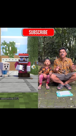 Original vs animation - Menirukan Suara Lucu Banget #minecraft #comedy