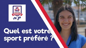 Talking about sport in French