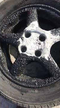 How to remove paint off your wheel !!!