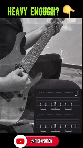 IT'S SO HEAVY, DADDY!🤯#korn #guitarcover #numetal #7string #heavyriffs #guitarriff #metalhead