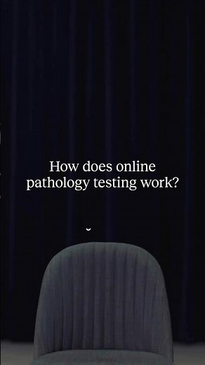 How does online pathology testing work?