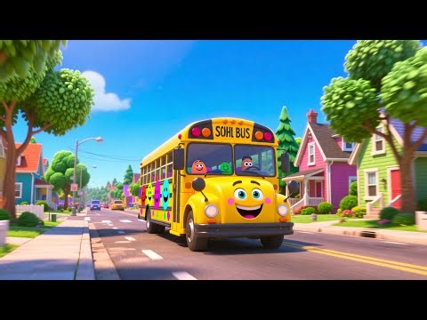 School Bus Friends With Baby 🚌👶 | Fun Learning Adventure for Kids | Preschool Educational Video