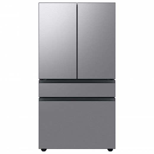 Reviews for Samsung Bespoke 23 cu. ft. Counter Depth 4-Door French Door Smart Refrigerator with Beverage Center in Stainless Steel | Pg 1 - The Home Depot