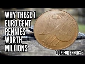 The Rarest 1 Euro Cent Coins Worth Millions!