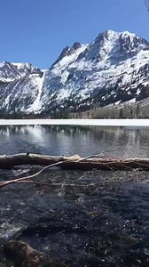 Here’s a live shot from Silver Lake! Hwy 158 - the June Lake Loop will be opening fully tomorrow morning! #MonosOPEN | Mono County Tourism