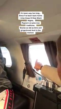 “Giving joy to the world like a kid does.” ✈️ #backhomechristmas | High Valley