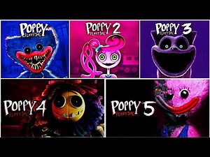 Poppy Playtime Chapters 1 2 3 4 & 5 – FULL Game Walkthrough + ALL Endings EXPLAINED! (No Commentary)