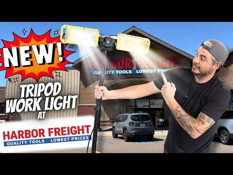 NEW AT HARBOR FREIGHT Best Value Work Light for Car Detailing and Shop
