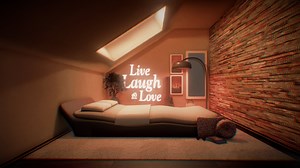 Loft Bedroom - Download Free 3D model by dylanheyes