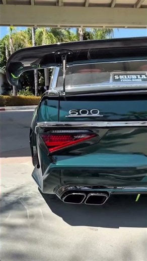 What?!? 1971 Mercedes 600 fitted on a 2024 S63 AMG