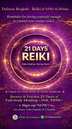The 21 Day REIKI Challenge You Need to Try Now