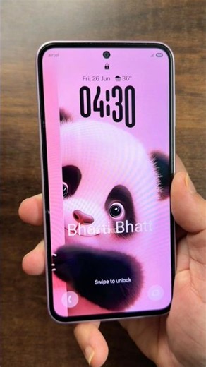 Samsung A35 New Lock Screen!😍#samsung #oneui #youtubeshorts
