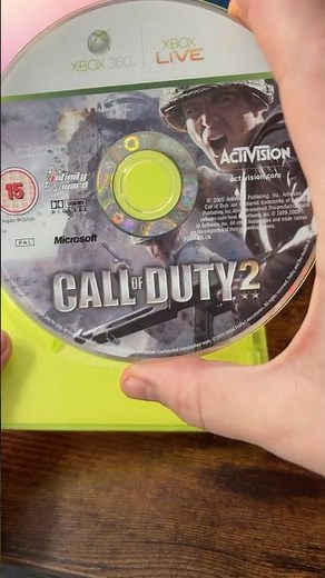 Call of Duty 2 - Xbox 360 4K Tv #callofduty #xbox360 #nostalgia #xbox #cod