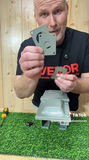 30 Amp Outdoor RV Power Outlet Box for Easy Installation