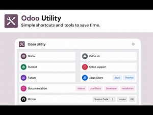 Odoo Utility Chrome Extension || Odoo shortcut tool
