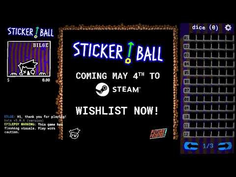 STICKER/BALL Release Date Announcement Trailer