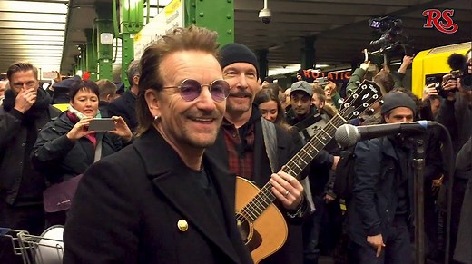 289K views · 4K reactions | U2 live in Berlin – auf dem U2-Bahnsteig „Deutsche Oper“. Die Songs: „Get Out Of Your Own Way“, „Sunday Bloody Sunday“ und „One“: | Rolling Stone Magazin | Facebook