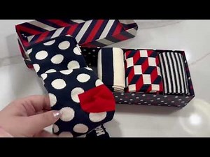 Happy Socks Geometric Patterns Designs Socks for Men and Women Review