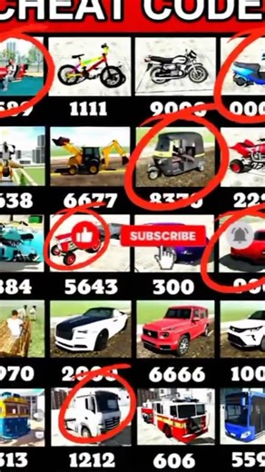 GTA 5 Cheat Codes | Unlimited Money, Cars, Weapons | PS4/Xbox/PC&indian bike 3D cheat code #trending