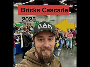 Lego Convention - Bricks Cascade 2025 Vlog (Lego Masters)