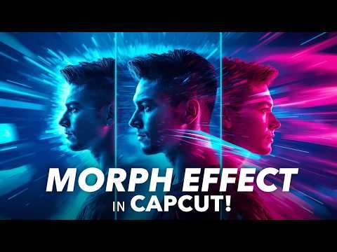 Smooth Morph Effect in CapCut! Seamless Video Transition Tutorial (No PC Needed)